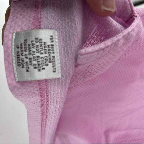 Peter MIllar XL Pink Short Sleeve Golf Polo - Picture 4 of 6